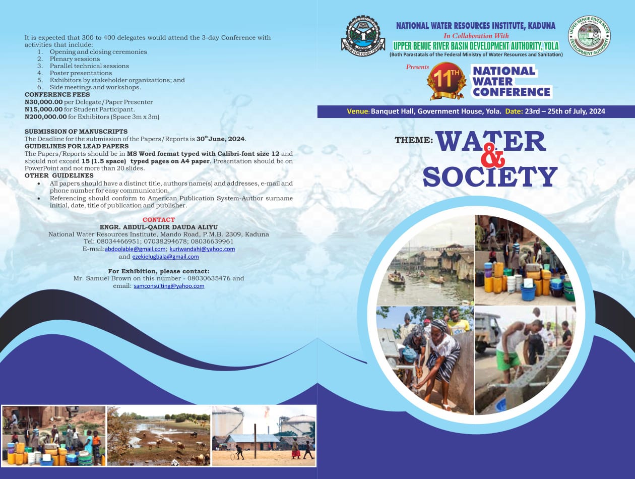 10th National Water Conference